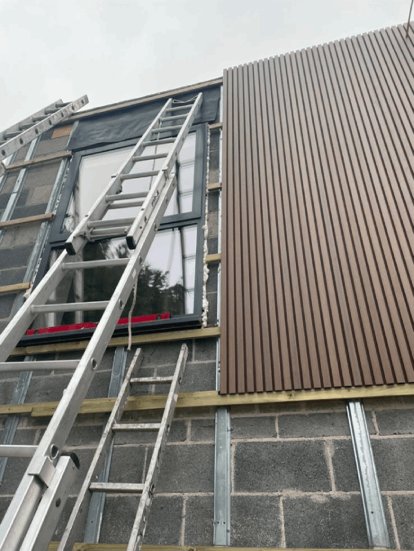 External Wall Cladding Navan Prep
