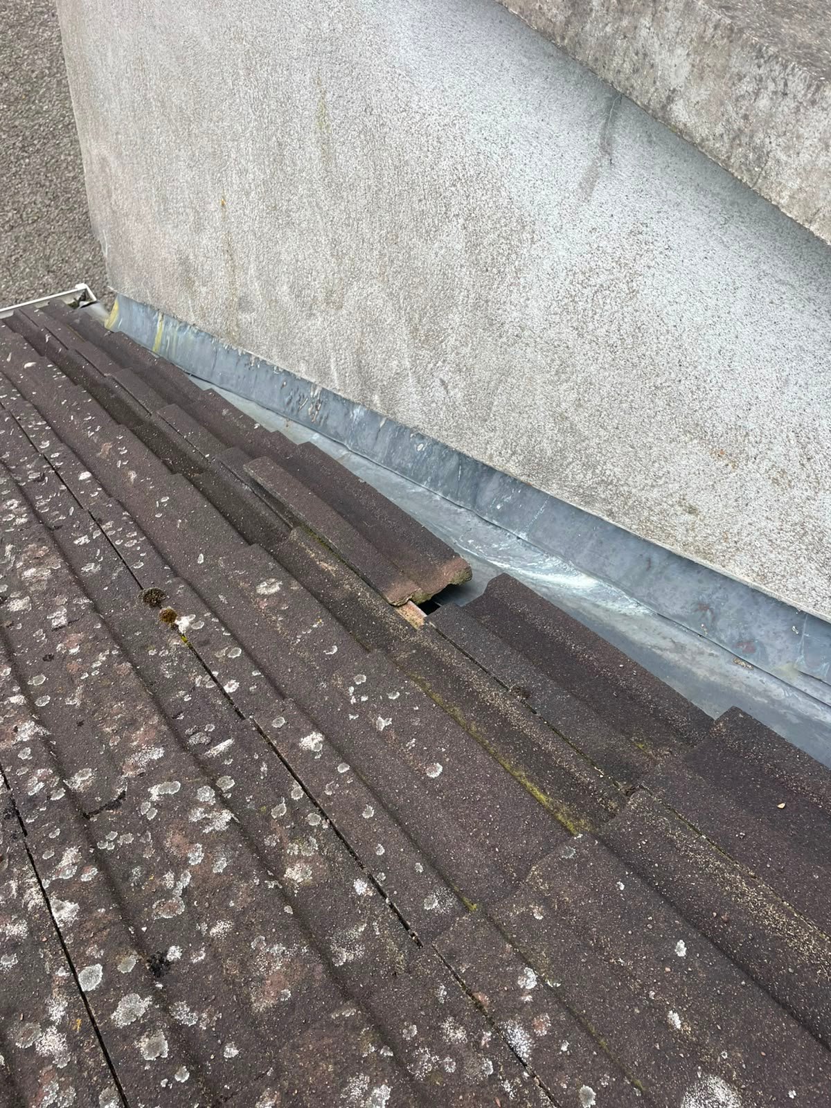 Another house extension that needed some lead flashing repair and replacement